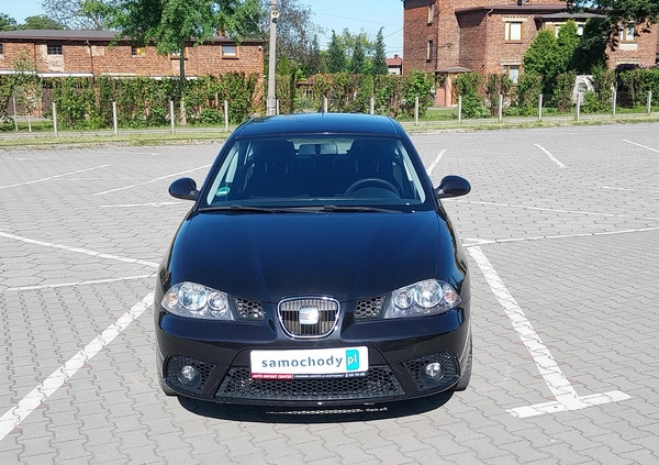 Seat Ibiza cena 14400 przebieg: 125000, rok produkcji 2009 z Sieraków małe 667